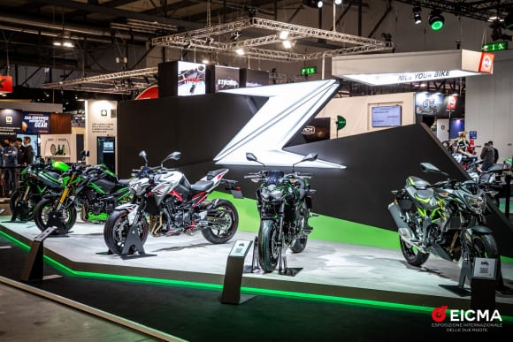 EICMA2021 カワサキZed Festブース