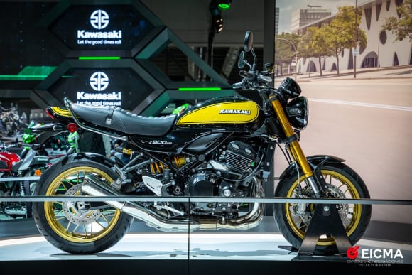 EICMA2021 カワサキZed Festブース Z900RS SE