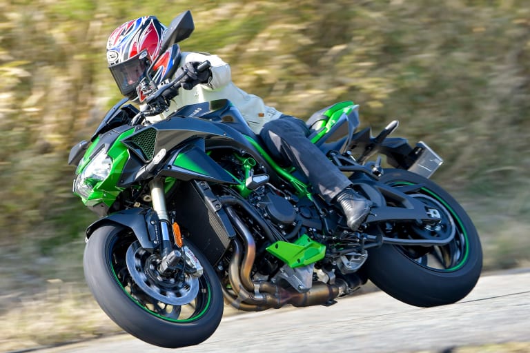 Kawasaki Z H2 SE（2021年モデル）走行