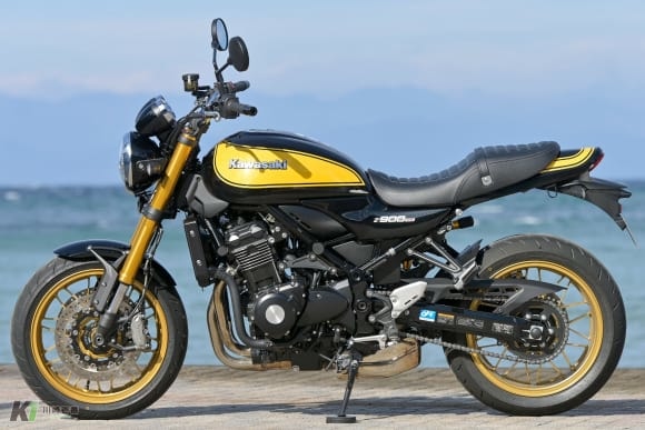 カワサキ 2022年モデル Z900RS SE 左サイドビュー