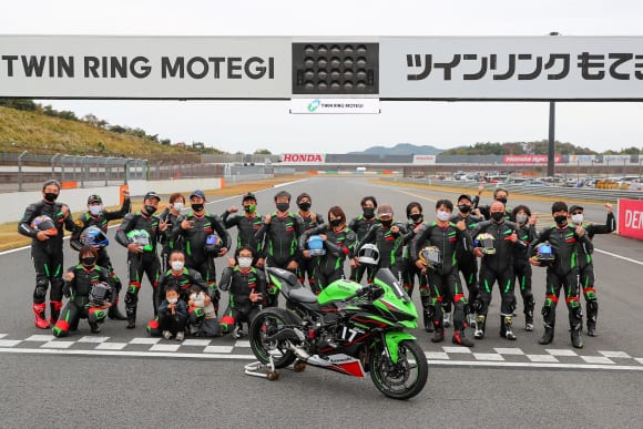 Ninja Team Green Cup 2021 in MOTEGI