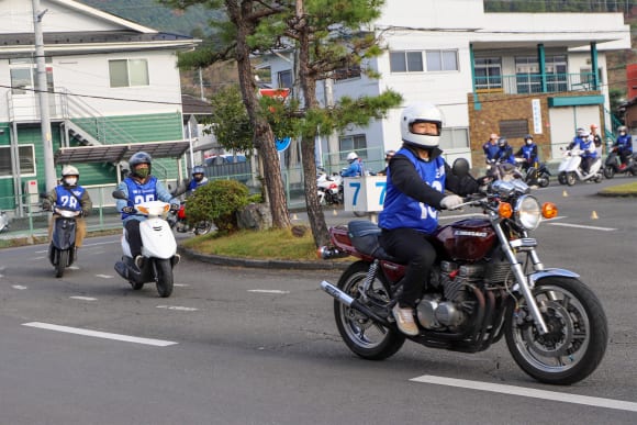 埼玉県「高校生の自動二輪車等の交通安全講習」（秩父）