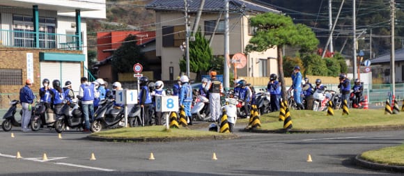 埼玉県「高校生の自動二輪車等の交通安全講習」（秩父）