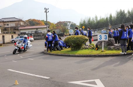 埼玉県「高校生の自動二輪車等の交通安全講習」（秩父）