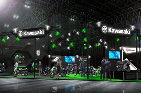 モーターサイクルショー カワサキブースイメージ