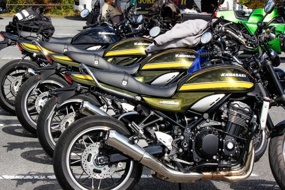 KAWASAKI Z900RS CLUB JAPAN ALL MEETING 2021 in 富士山P