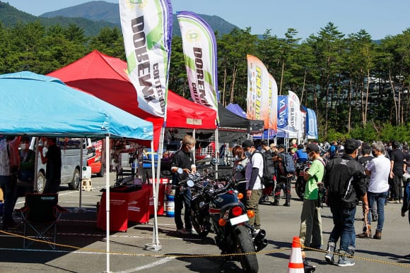 KAWASAKI Z900RS CLUB JAPAN ALL MEETING 2021 in 富士山P