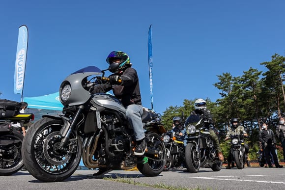 KAWASAKI Z900RS CLUB JAPAN ALL MEETING 2021 in 富士山P