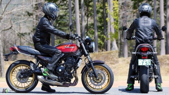Z650RS 50th Anniversary 足着き