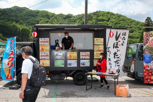 ２りんかん祭り グルメコーナー