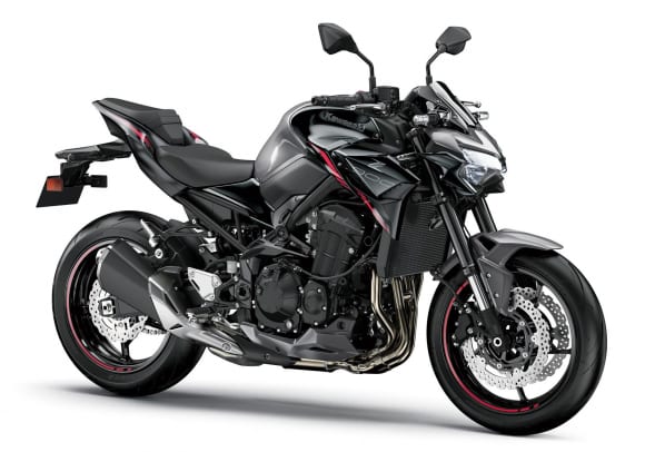 2023年モデル EUカワサキ Z900 Metallic Spark Black×Metallic Graphite Gray