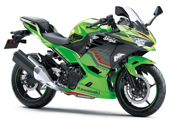 2023年モデル カワサキ Ninja400 KRT EDITION ライムグリーン×エボニー