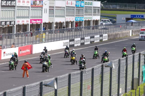 Ninja Team Green Cup in OKAYAMA