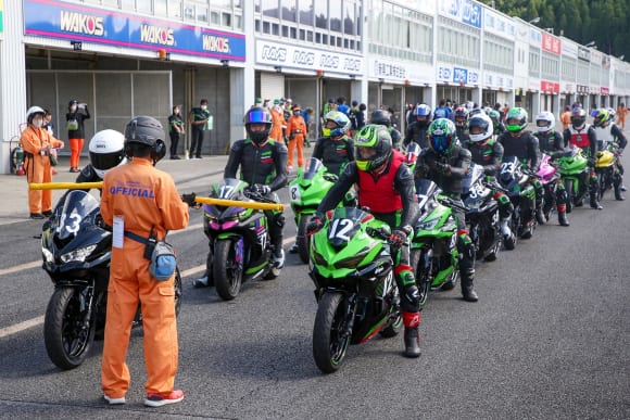 Ninja Team Green Cup in OKAYAMA