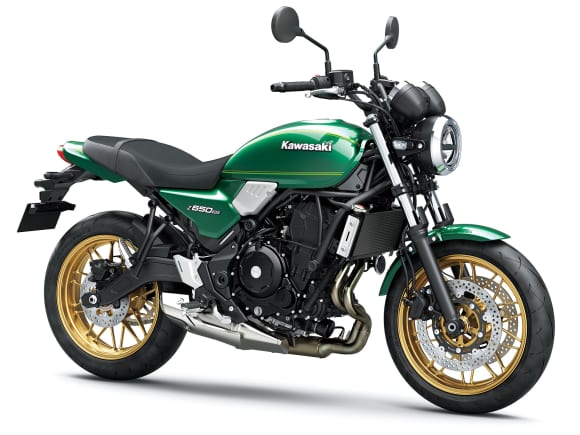 2023年モデル カワサキ Z650RS キャンディエメラルドグリーン