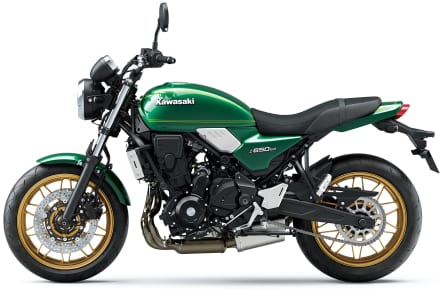 2023年モデル カワサキ Z650RS キャンディエメラルドグリーン