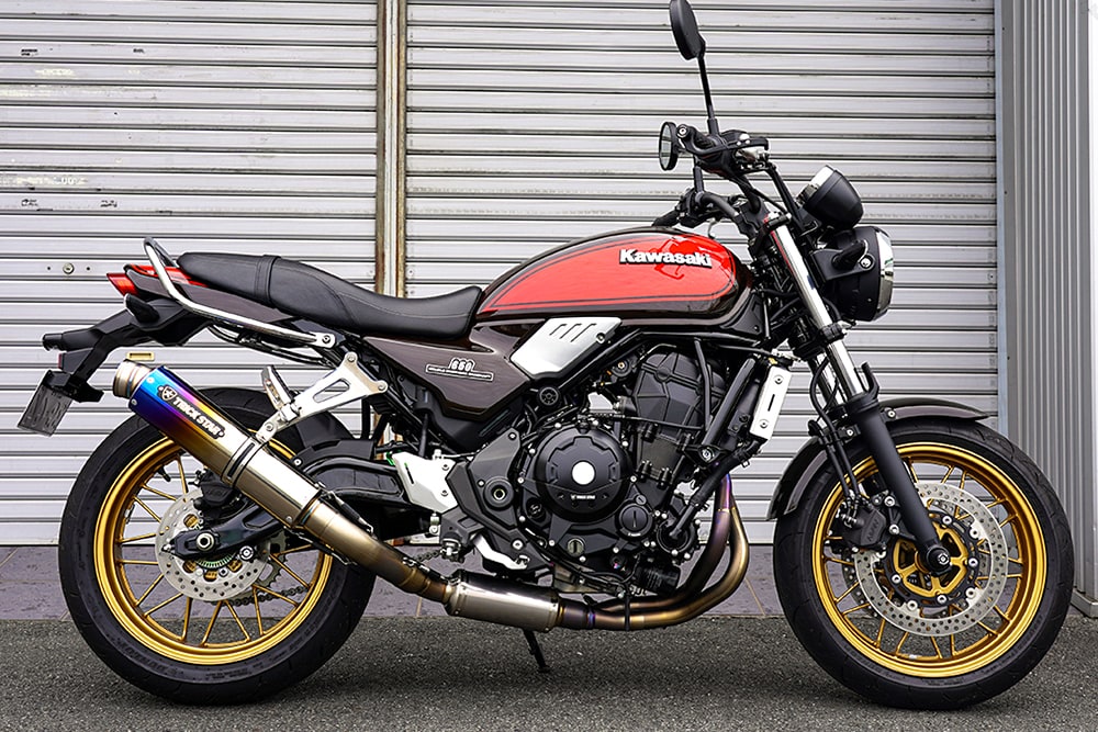 トリックスターからZ650RS用フルエキゾーストマフラーが新登場 ...