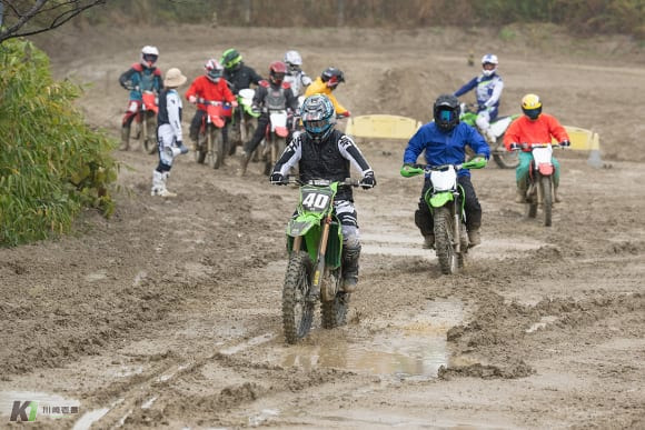 KAZE オフロードライディングスクール in ライダーパーク生駒